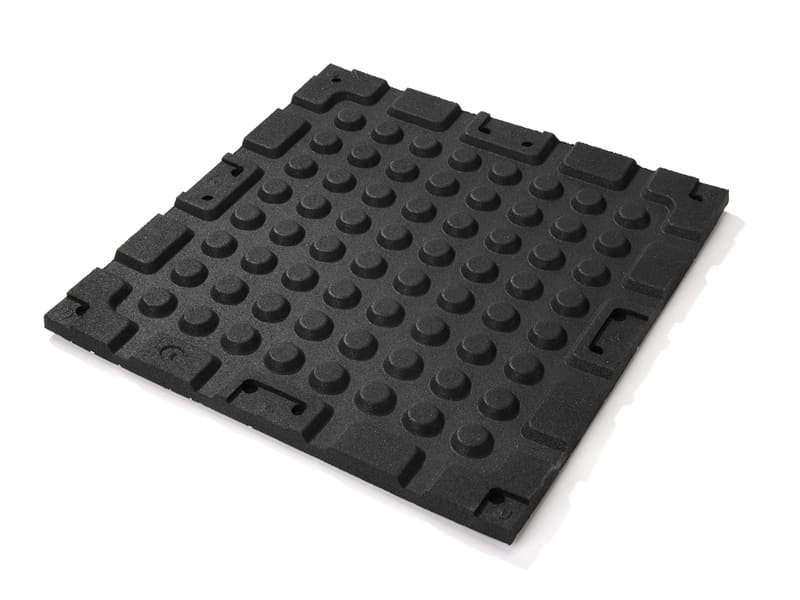 Уход за наружными резиновыми матами